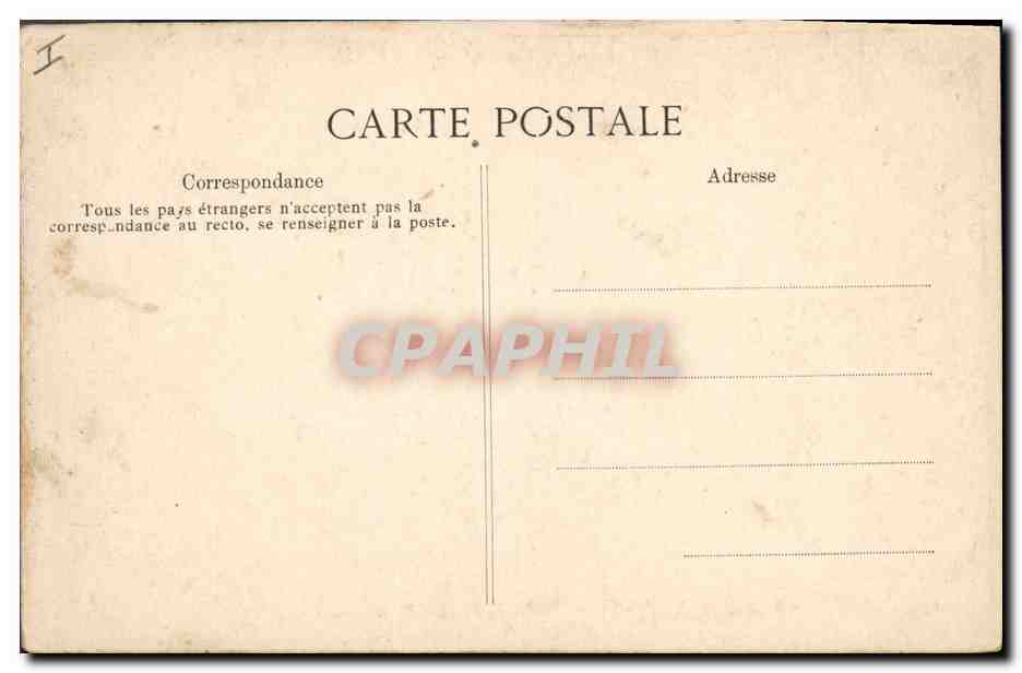 CPA Orgue Saint Maximin La basilique Les boiseries du choeur — Rückseite