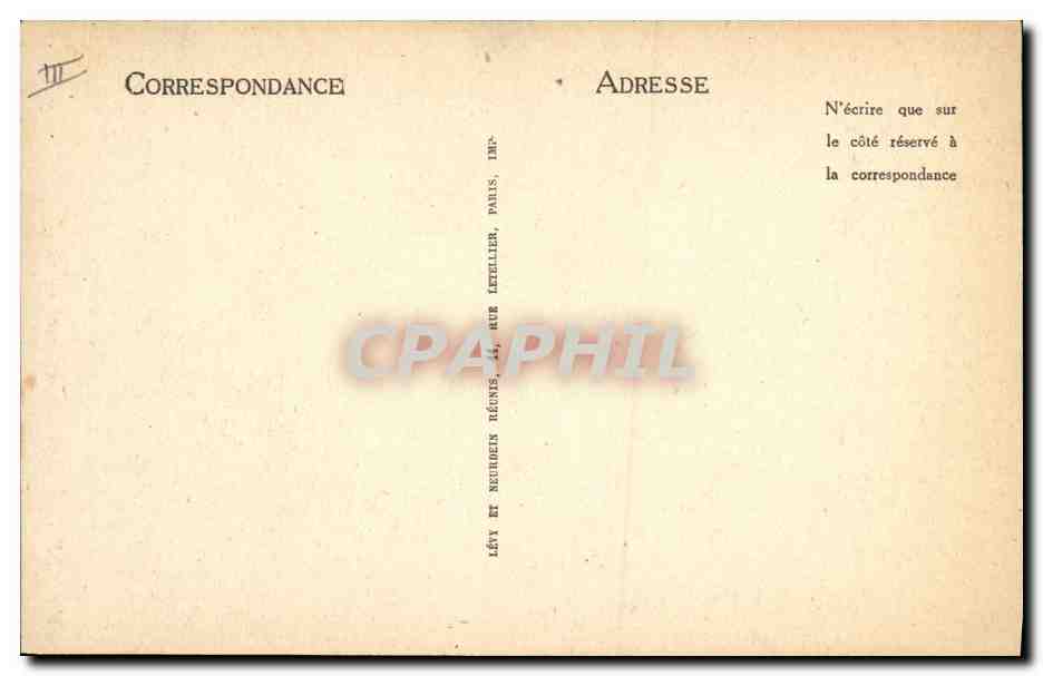CPA Phare Le Treport — Rückseite