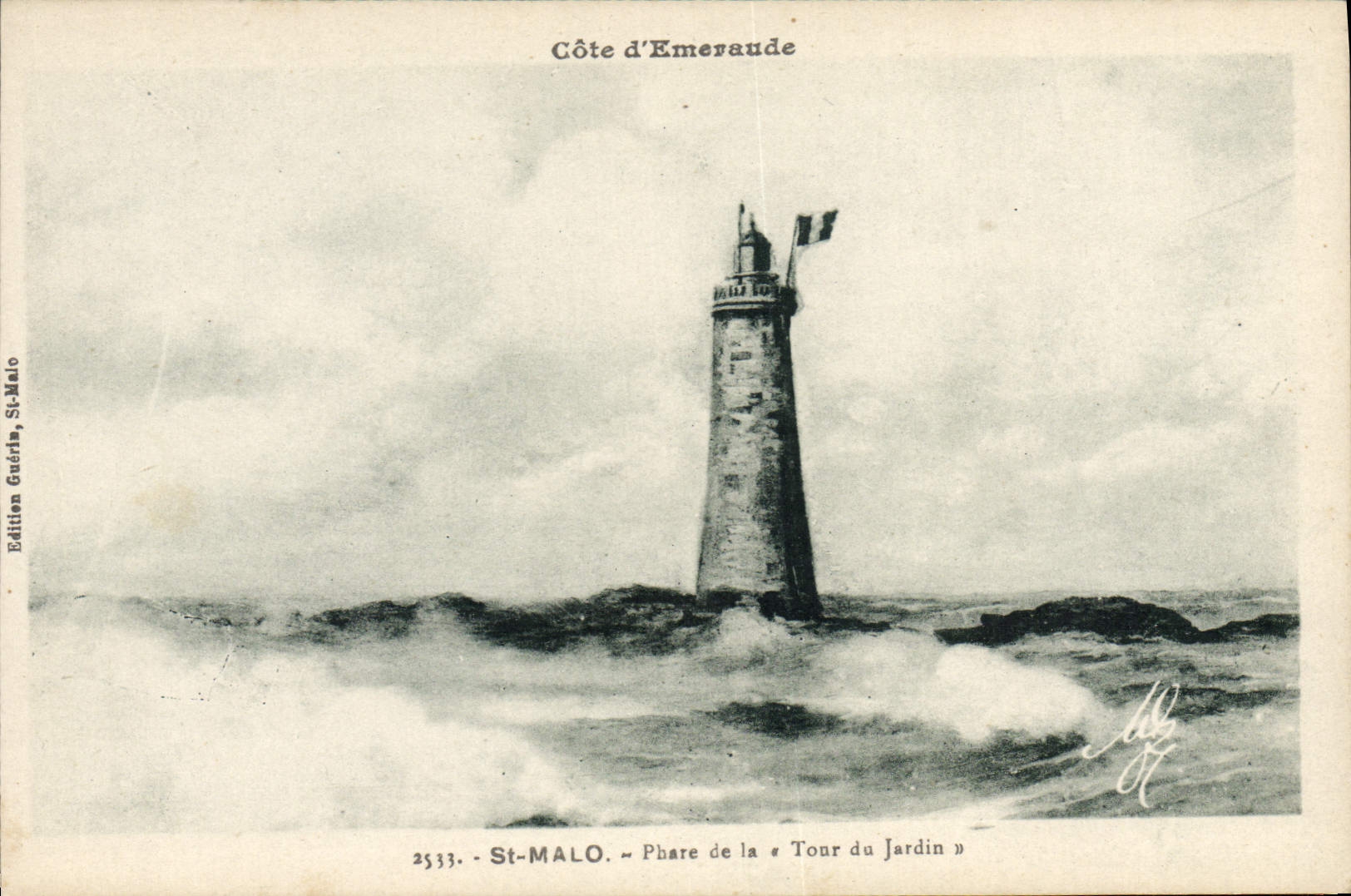 CPA Phare de la Tour du Jardin St Malo