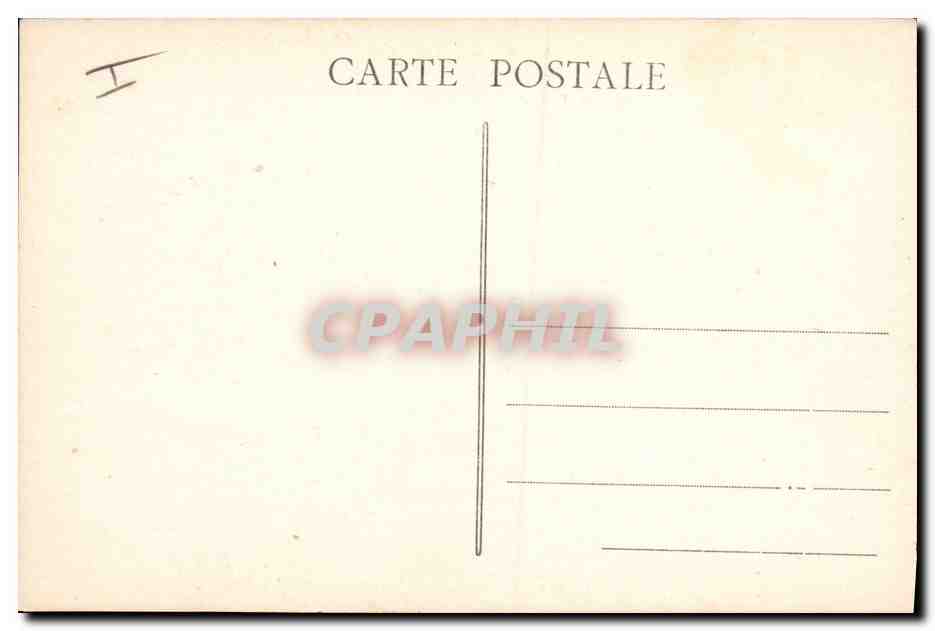 CPA Phare de la Tour du Jardin St Malo — Rückseite