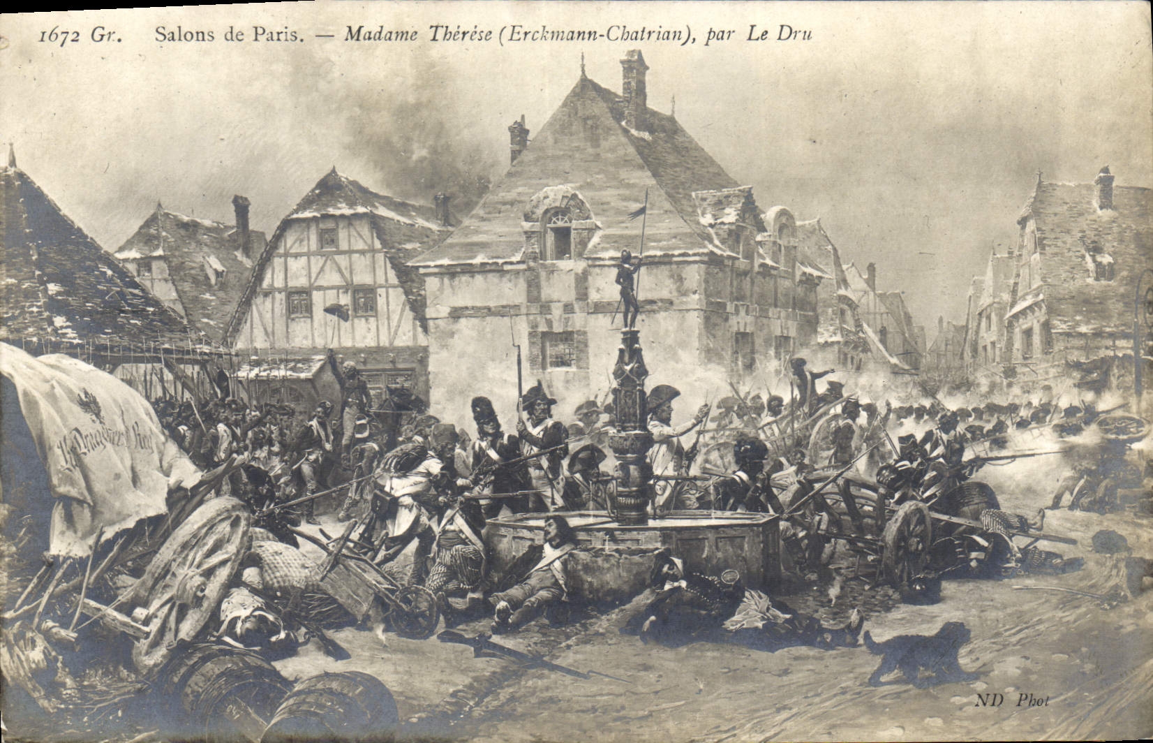 Salons of Paris — Madame Thérèse (Erckmann-Chatrian), by Le Dru