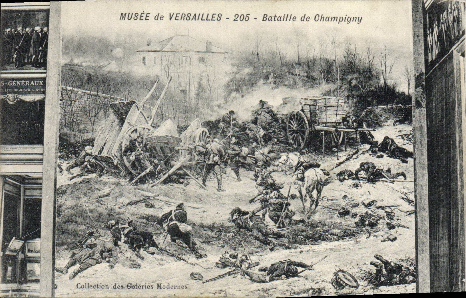 Bataille de Champigny — Musée de Versailles — Collection des Galeries Modernes — n° 205