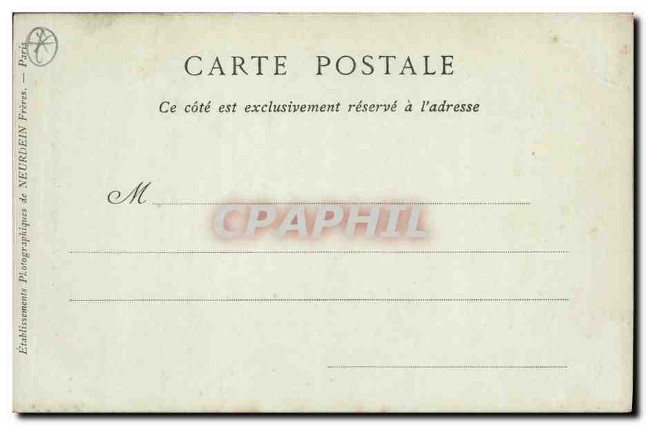 MAISON BRULÉE (Eure) — Denkmal des Mobile — Sammlung ND Phot. — Rückseite