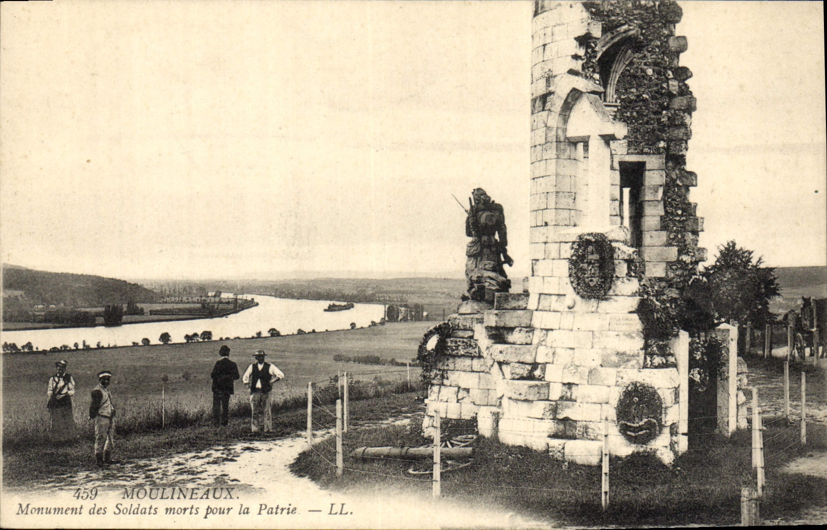 Moulineaux — Monument des Soldats morts pour la Patrie — LL. n° 459