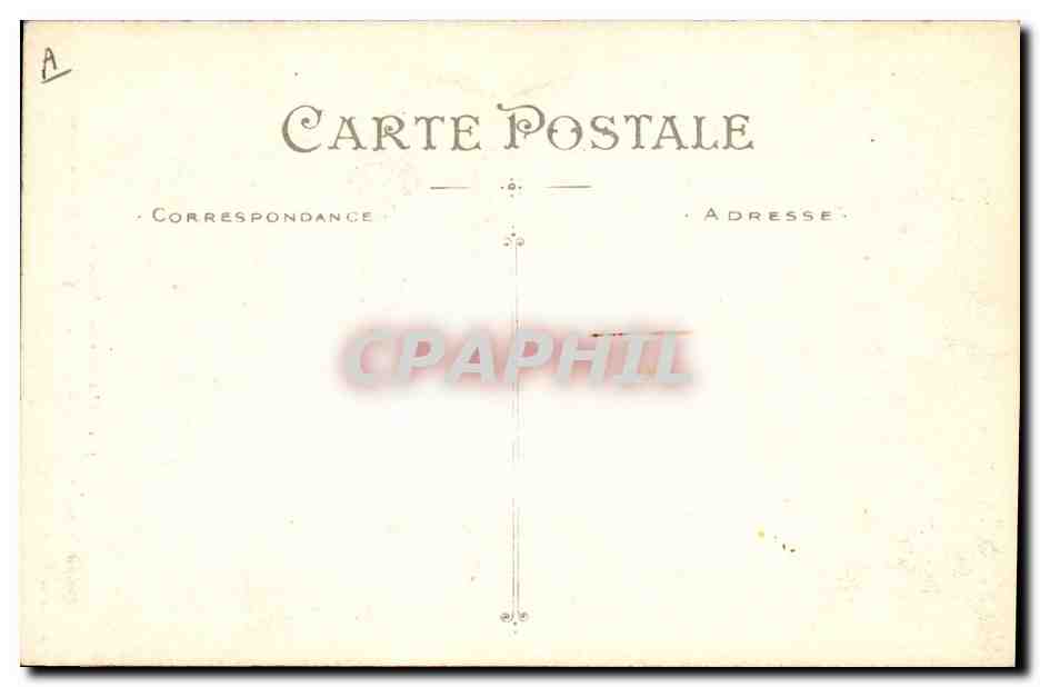 CPA Folklore Bretagne  — Verso