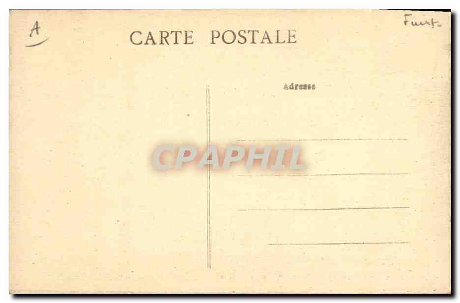 CPA Folklore Une famille de Plougastel Daoulas  — Verso