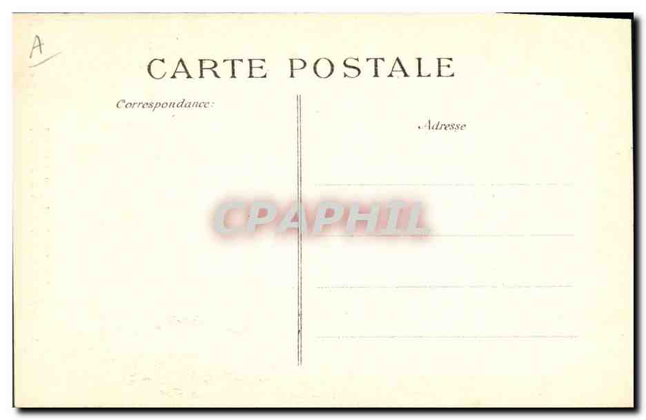 CPA Folklore Vieillard de la Cornouaille Vrai type de la montagne — Verso
