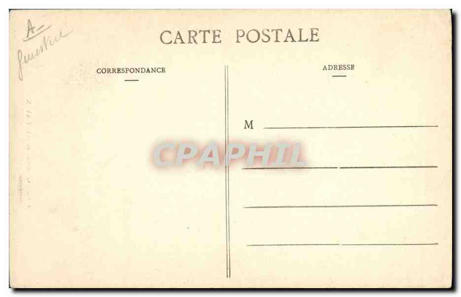 CPA Folklore Costumes de Pont Aven  — Verso