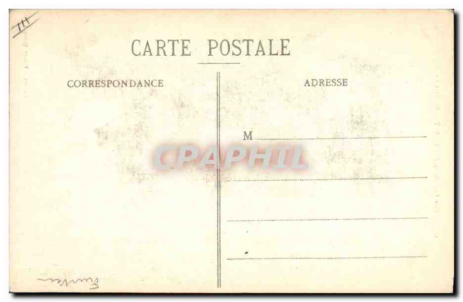 CPA Folklore Une famille de Plougastel Daoulas — Verso