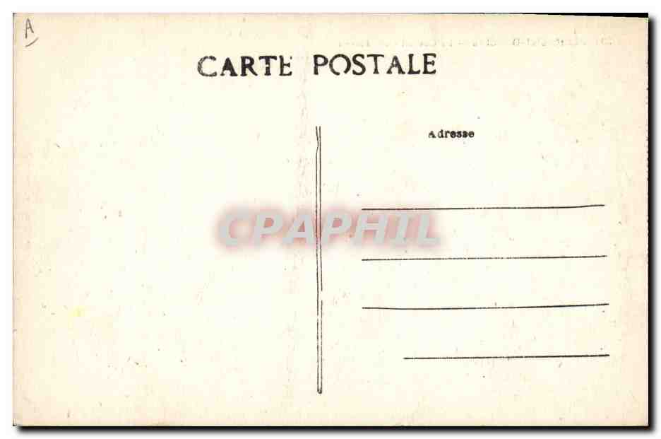 CPA Folklore Plougastel Daoulas La cueillette des fraises — Verso