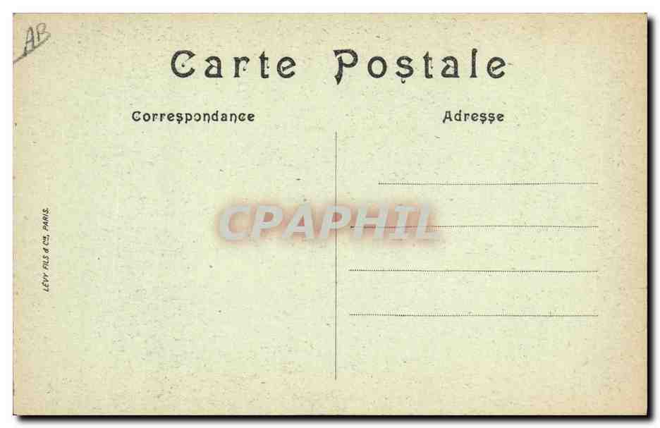 CPA Folklore Un vieux breton des environs de Chateaulin — Verso