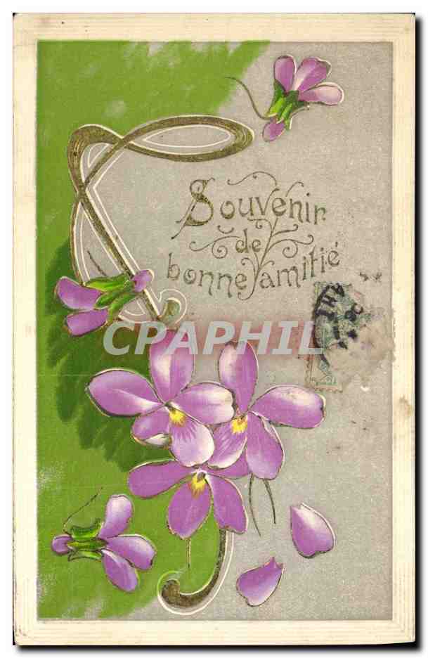 CPA Fantaisie Fleurs 