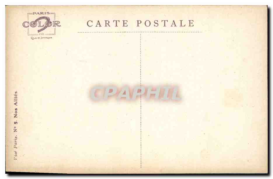 Soldato belga dell'Infanteria — 12° battaglione, Agosto 1914 — Em. Dupuat — Verso