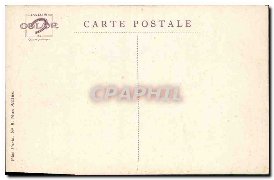 CPA Fantaisie Illustrateur Dupuis Militaria Garibaldien Italie Italia — Rückseite