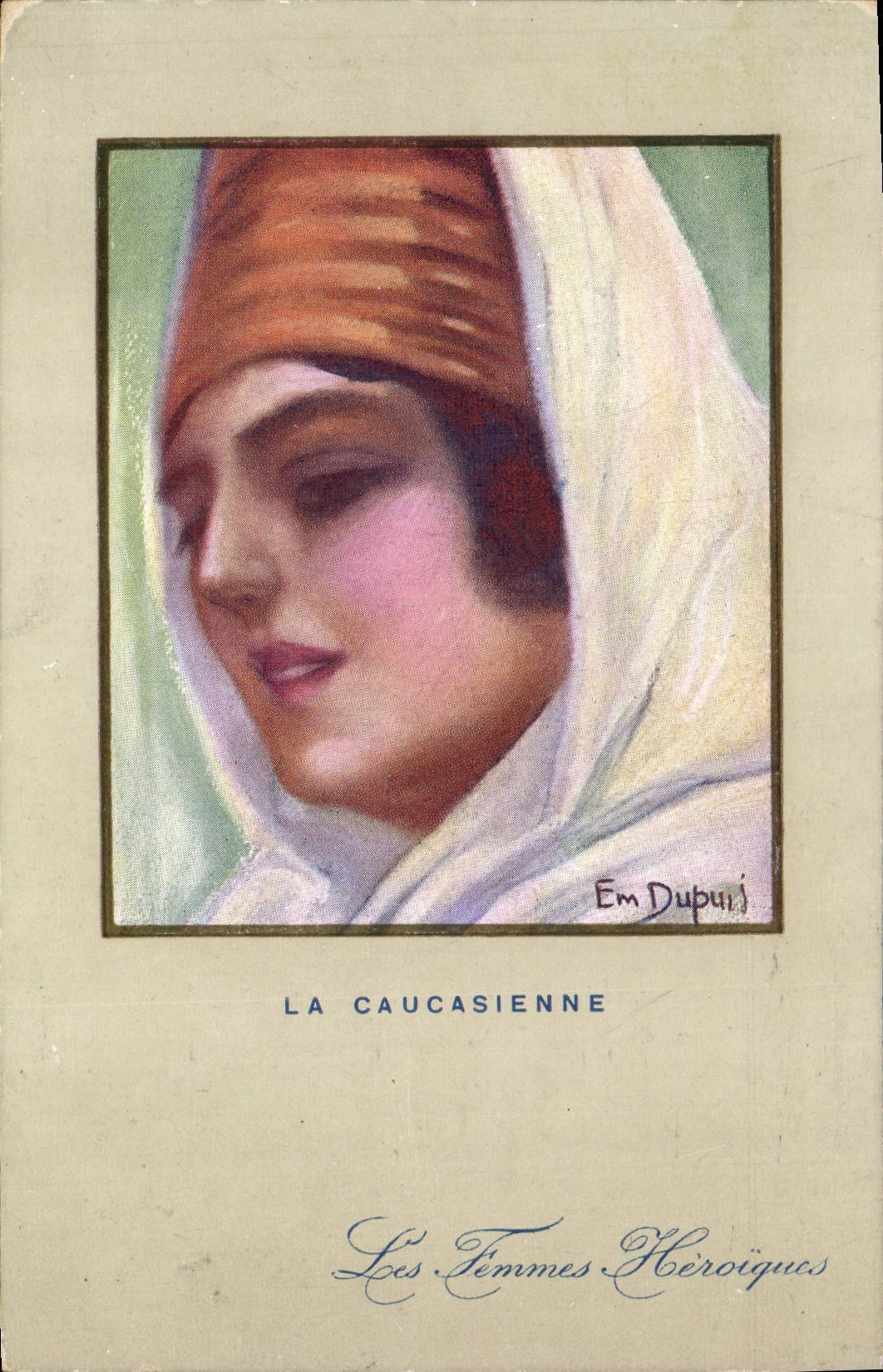 CPA Fantaisie Illustrateur Dupuis La Caucasienne Caucase