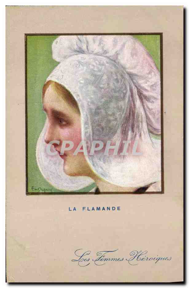 CPA Fantaisie Illustrateur Dupuis La Flamande 
