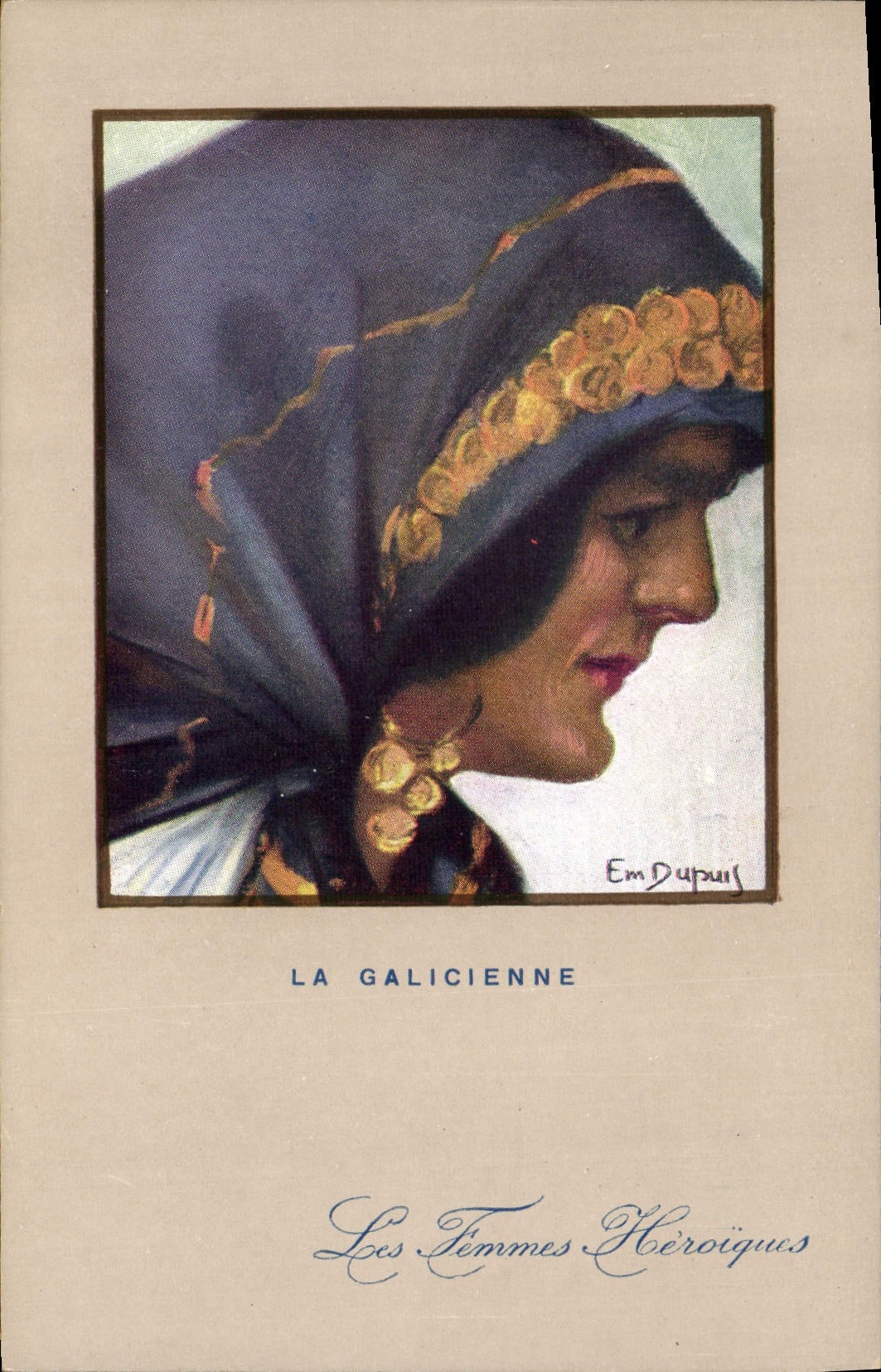 CPA Fantaisie Illustrateur Dupuis La Galicienne Galicie