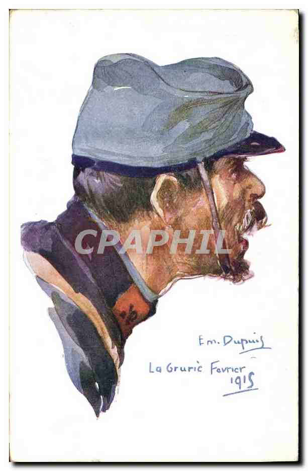 CPA Fantaisie Illustrateur Dupuis Militaria