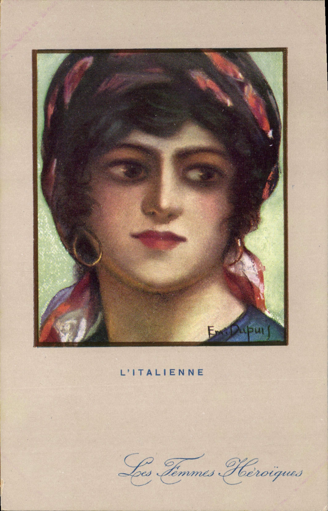La Italiana — Serie Las Mujeres Heroicas — Paris COLOR, n° 152