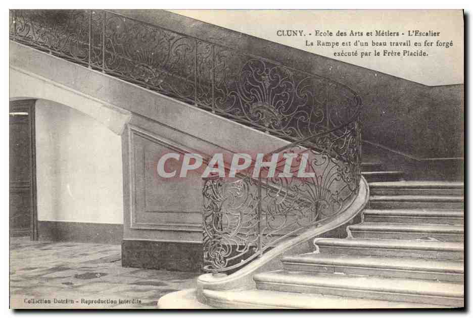 Cluny - École des Arts et Métiers - L'Escalier