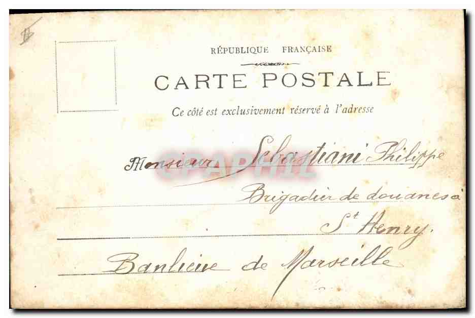 CPA Fantaisie (dessin a la main) Bateau — Rückseite
