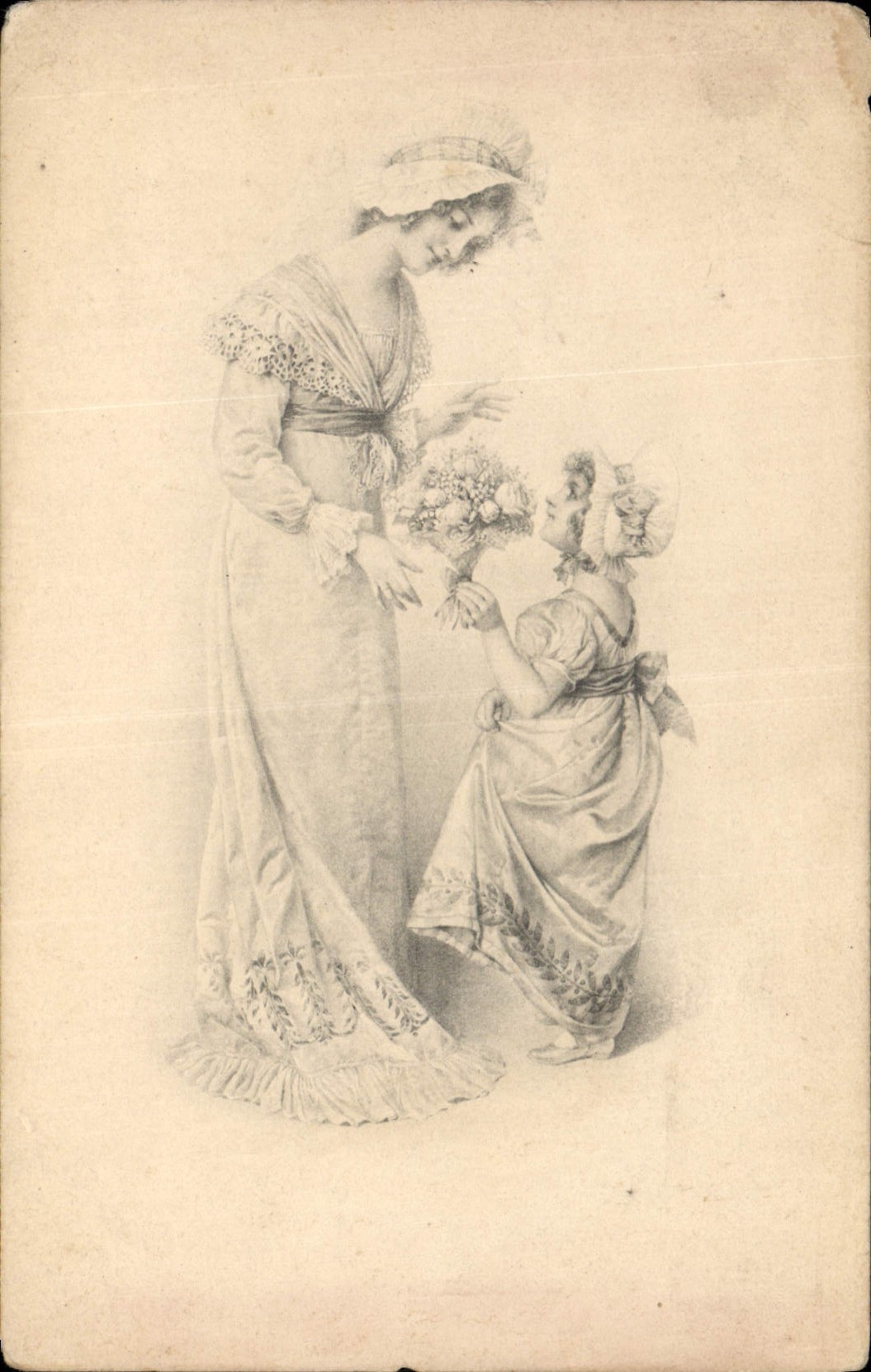 CPA Fantaisie Femmes 