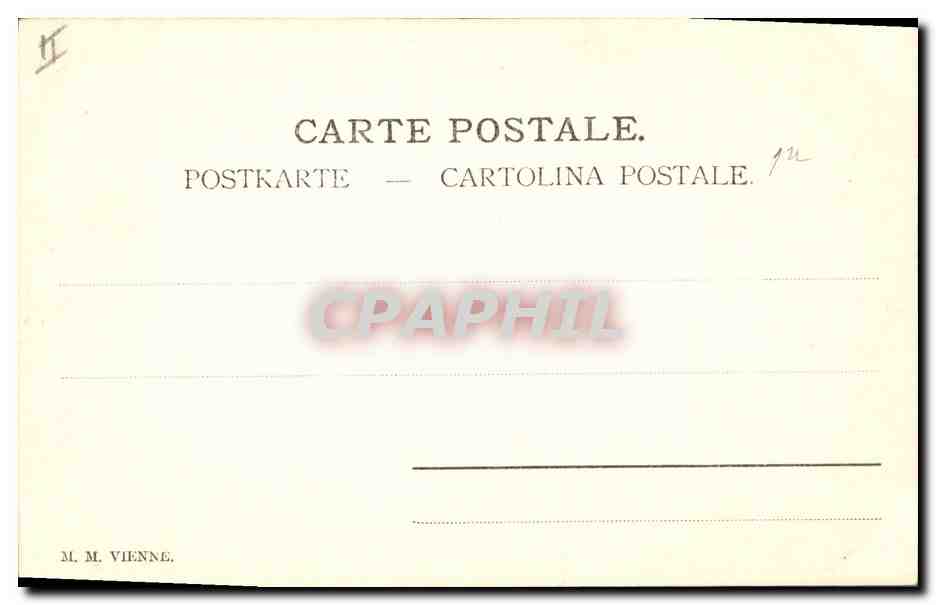 CPA Fantaisie Biche  — Rückseite