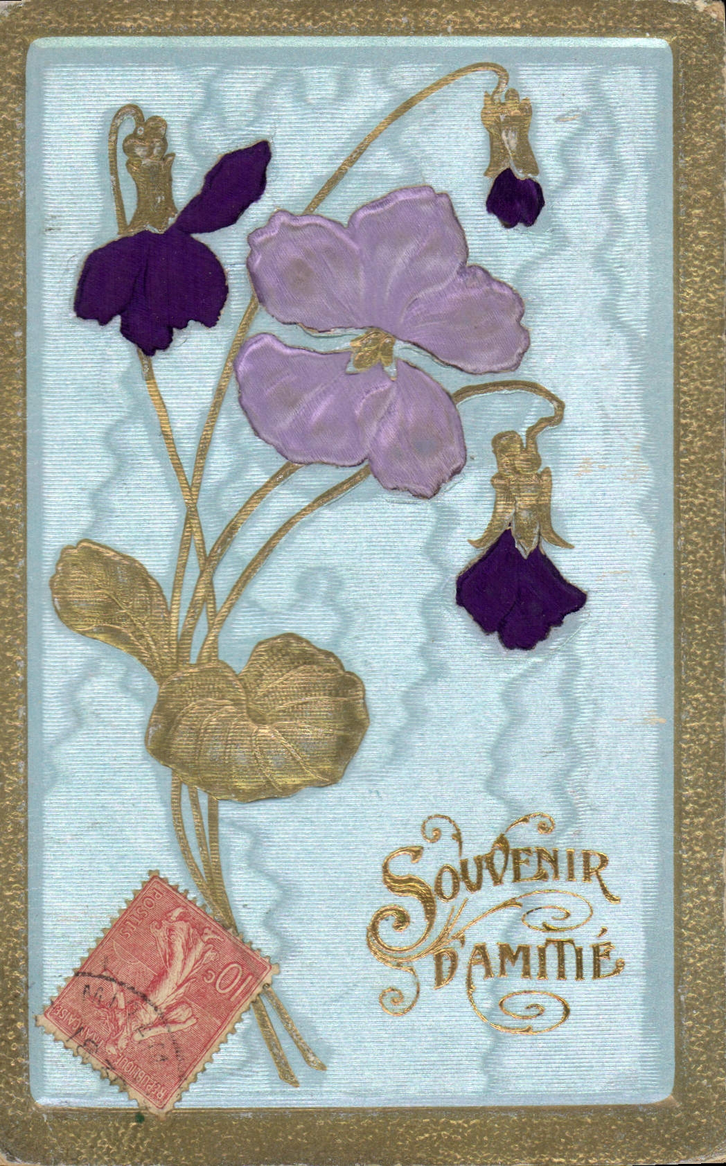 Violettes — Souvenir d'Amiée — Éditeur non visible