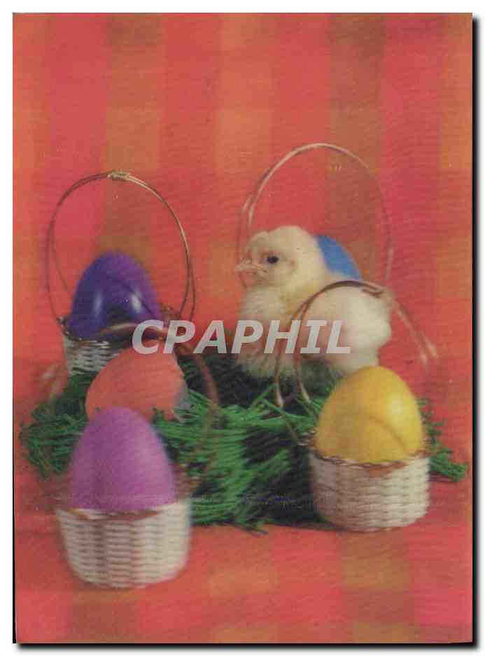 Poussins et œufs de Pâques — édition Gravé-la-Rose — n°1-F303