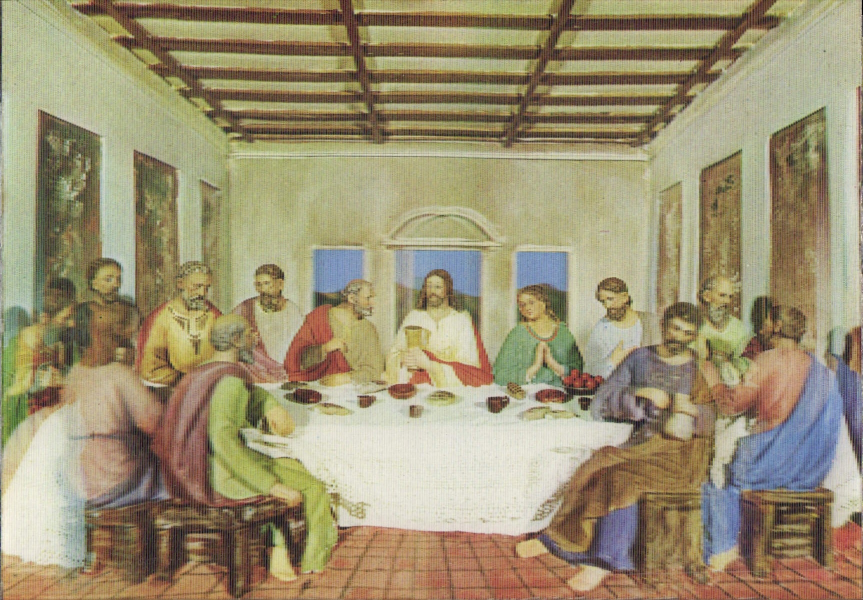 La Dernière Cène — reproduction — Éditions FISA, Barcelone