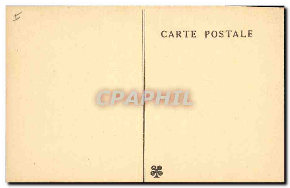 CPA Orgue Eglise de la Chaise Dieu Buffet d'orgues — Rückseite