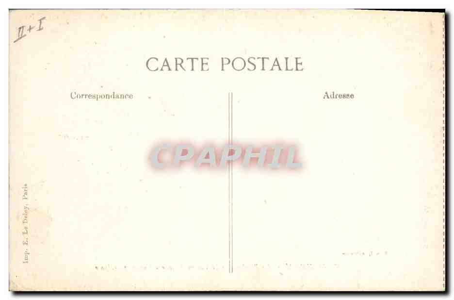 CPA Orgue Saint Maximin La basilique Stalles du choeur Entree principale — Rückseite