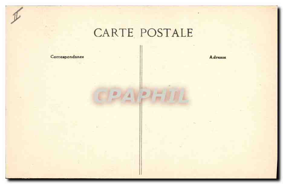 CPA Orgue Eglise St Gervais bombardee par les canons le vendredi Saint 29 mars 1918 Militaria — Verso