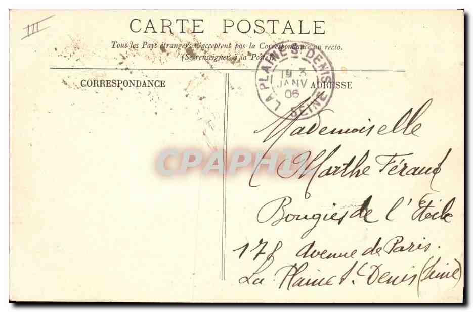CAYEUX — Le Phare et le Sémaphore du Nouveau Bughon — LL. — Reverso