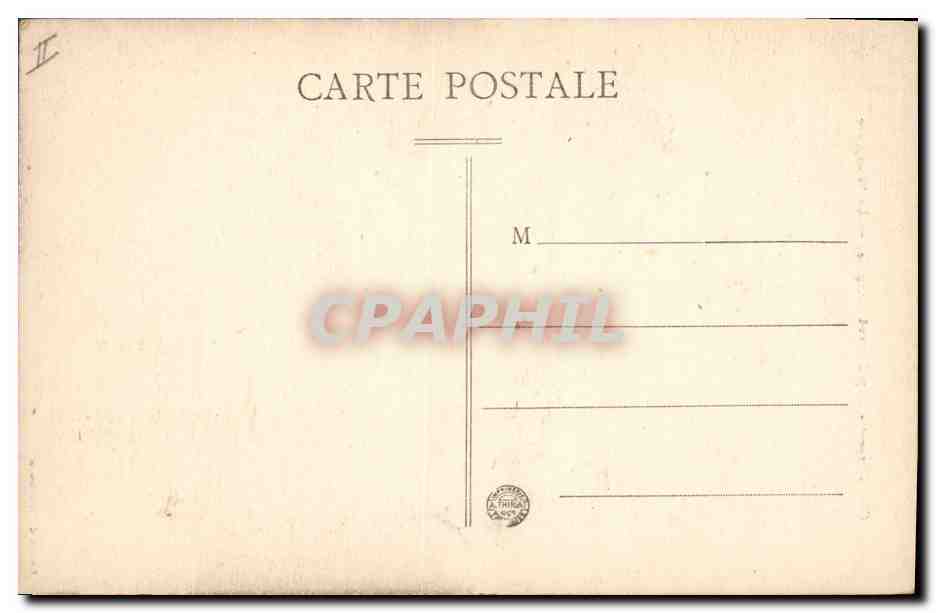 CPA Cap Ferret Le Semaphore  — Rückseite