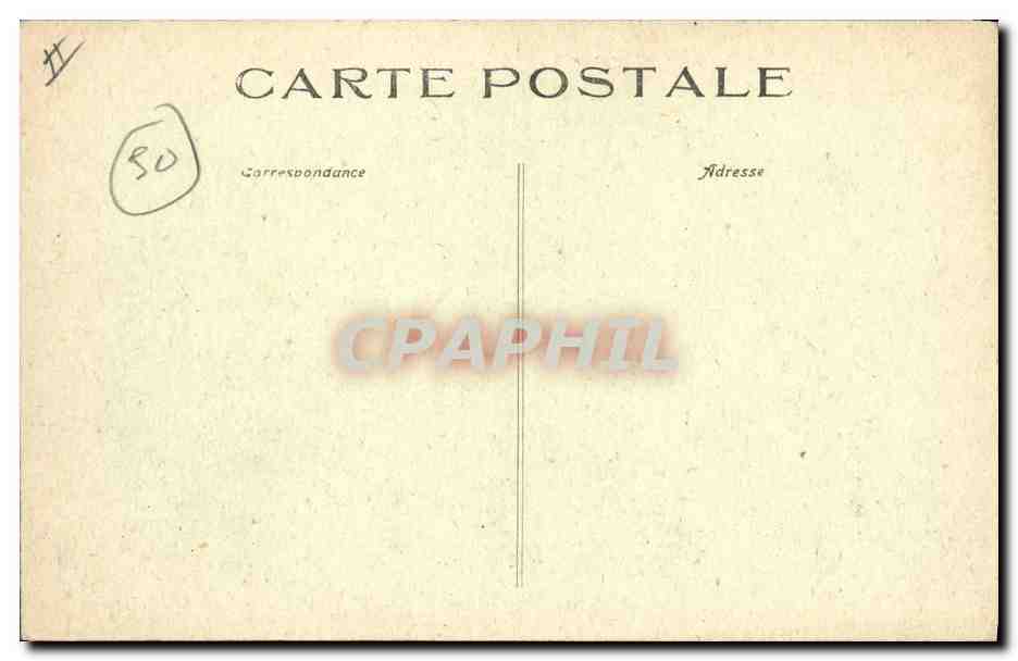 CPA Granville Le Phare du Cap Lihou et le Semaphore — Rückseite