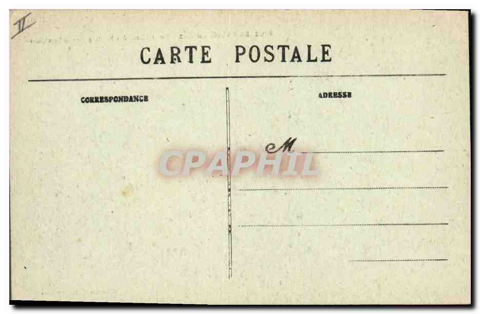 CPA La Pointe du Raz Notre Dame des Naufrages et le Semaphore  — Rückseite