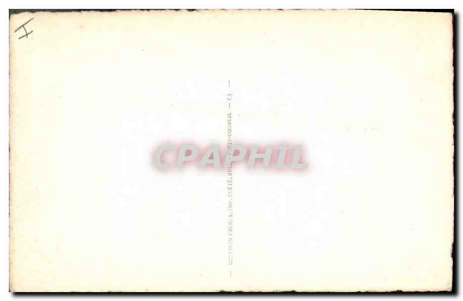 CPA Militaria Evenements de 1871 Ruines du chateau de Saint Cloud Escalier d'honneur  — Rückseite