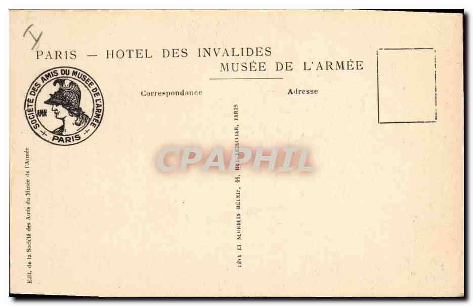 CPA Militaria Musee de l'armee Aubert Protestataires L'Alsace et la Lorraine Paul Deroulede General Faidherbe Chanzy Keller Clemenceau Freycinet Gambetta — Back
