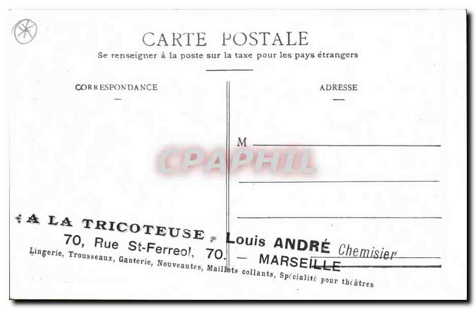 CPA Militaria Le reve  — Rückseite