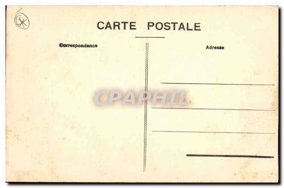CPA Militaria Monument de 1870 Perpignan — Rückseite