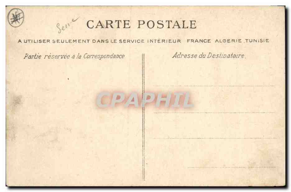 CPA Militaria Monument 1870 1871 Champigny sur Marne — Rückseite