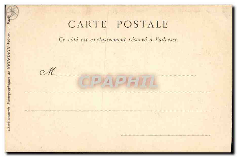 CPA Militaria Monument eleve a la memoire des combattants de 1870 Perpignan — Verso