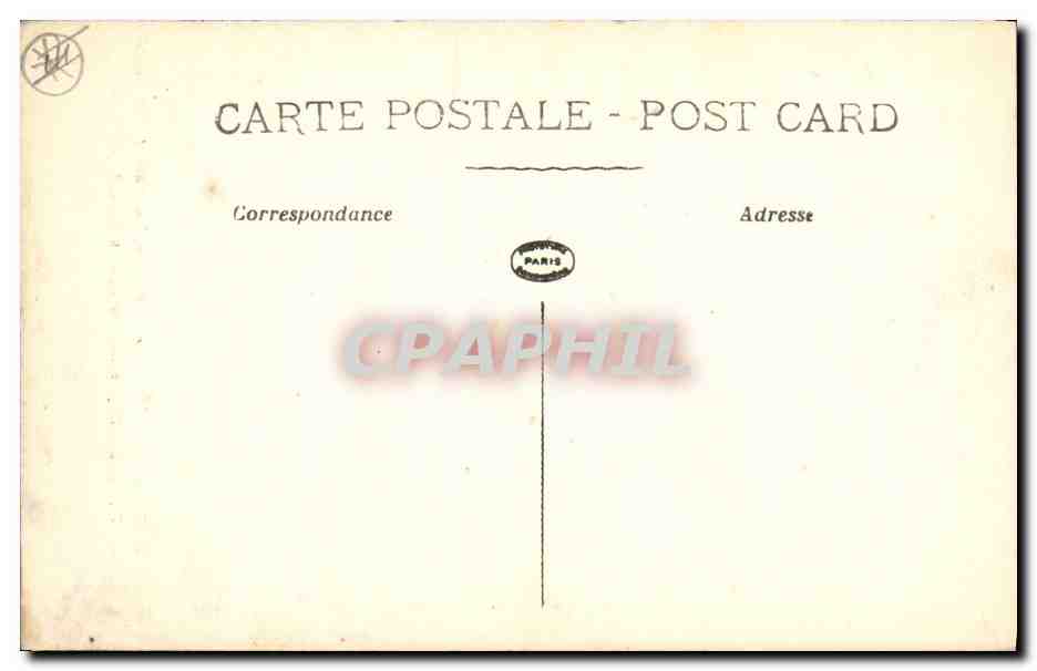 CPA Militaria Witry les Reims Les restes du Monument aux morts de 1870 1871 — Rückseite