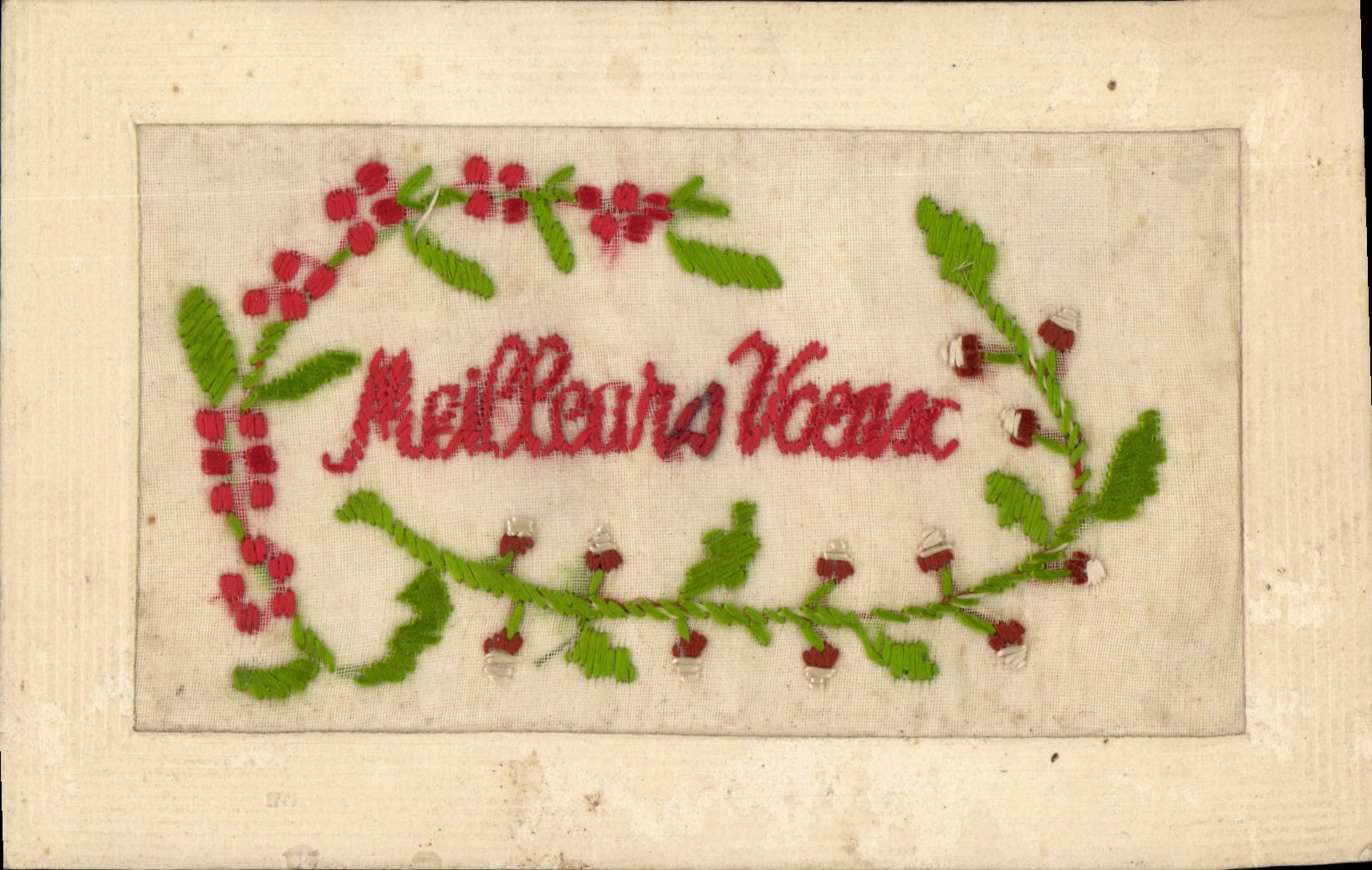 CPA Fantaisie Toilee Fleurs 