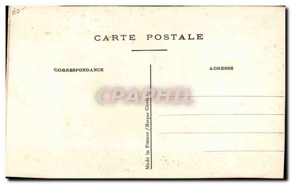 CPA Fantaisie Toilee Fleurs  — Rückseite