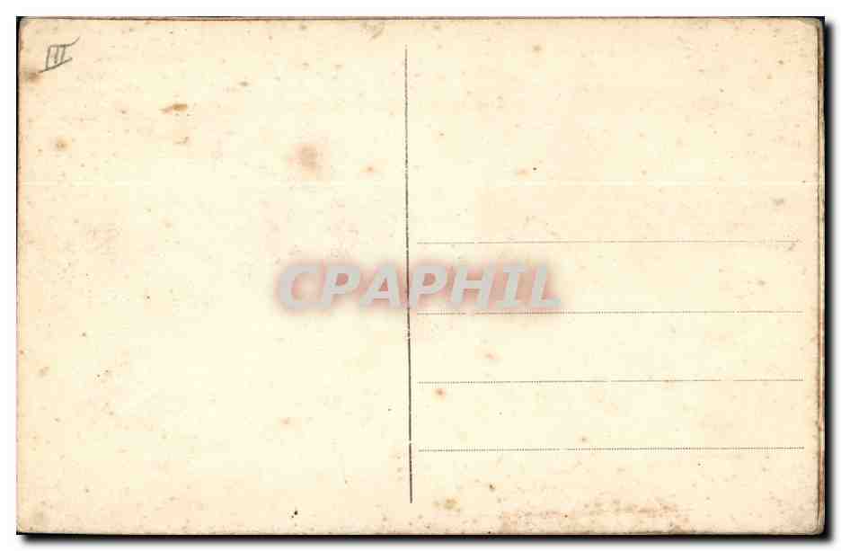 CPA Fantaisie Toilee Fleurs Drapeaux Militaria 1914 1916 — Rückseite