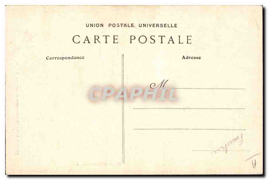 CPA Folklore Fillette et Garconnet de Pont L'Abbe Enfants — Verso