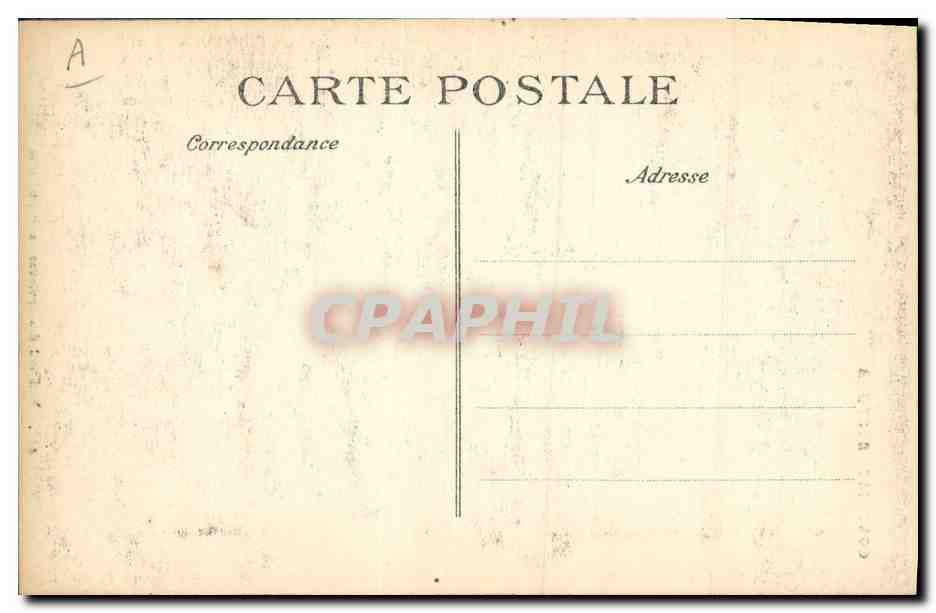 CPA Folklore Vieillard des environs de Pont Croix — Verso