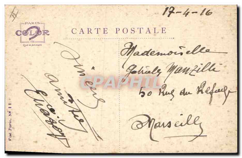 CPA Fantaisie Illustrateur Dupuis Militaria  — Rückseite